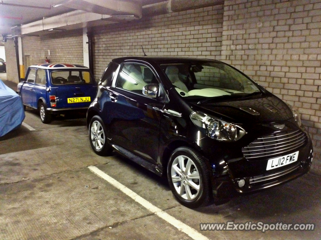 Aston Martin Cygnet spotted in London, United Kingdom