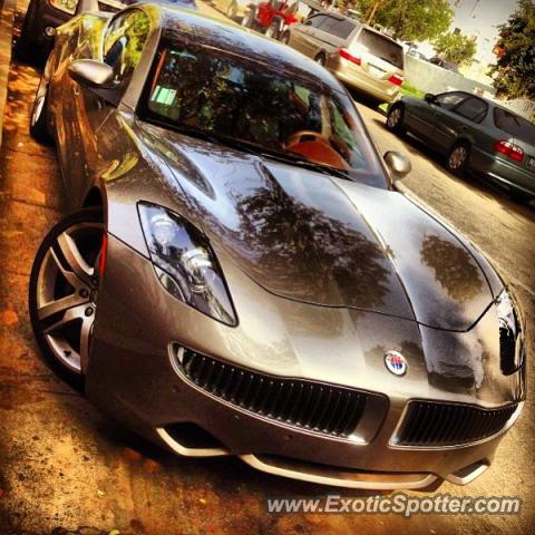 Fisker Karma spotted in San Antonio, Texas