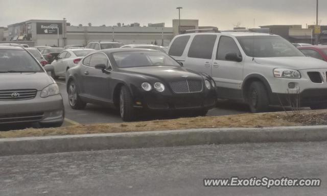 Bentley Continental spotted in Brossard, Canada