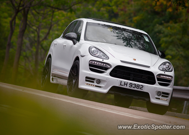 Porsche Cayenne Gemballa 650 spotted in Hong Kong, China