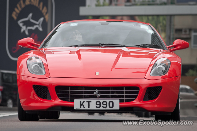 Ferrari 599GTB spotted in Hong Kong, China