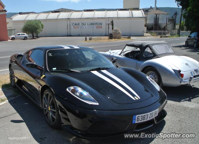 Ferrari F430 spotted in Gordes, France
