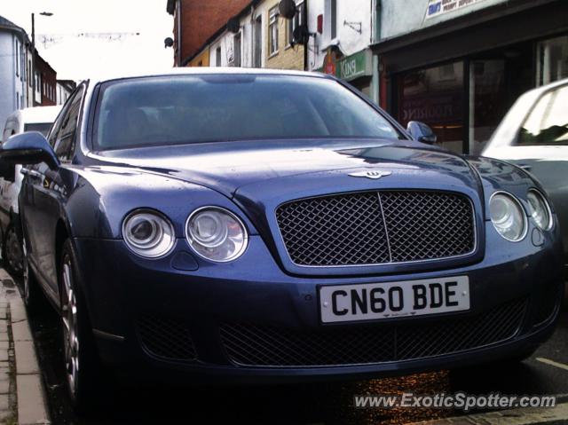 Bentley Continental spotted in Tiverton, United Kingdom