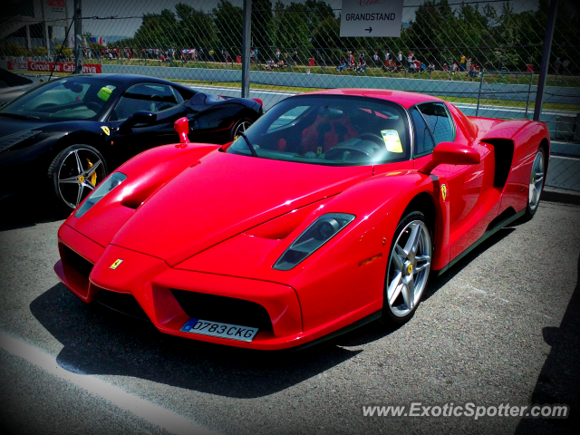 Ferrari Enzo spotted in Montmeló, Spain