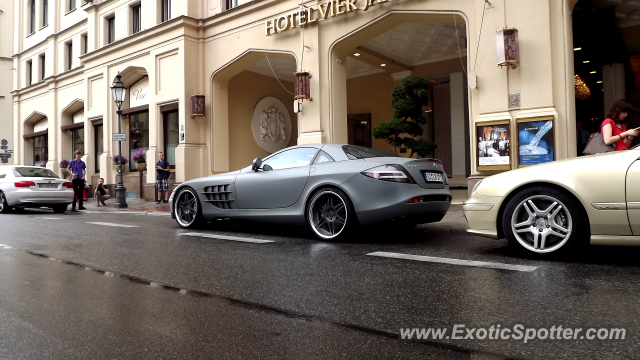 Mercedes SLR spotted in Munich, Germany