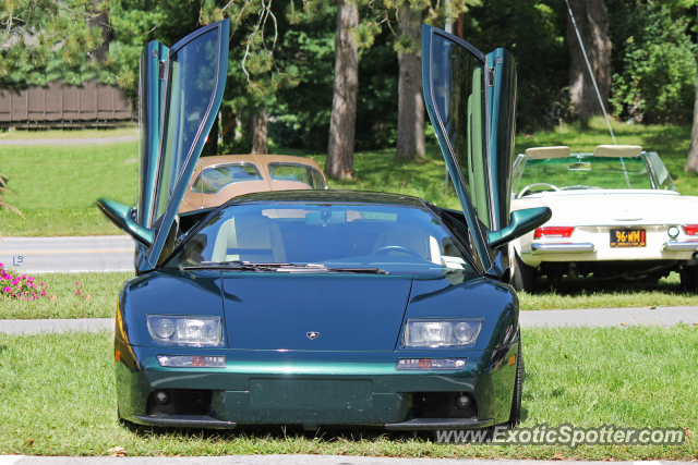 Lamborghini Diablo spotted in Saratoga Springs, New York