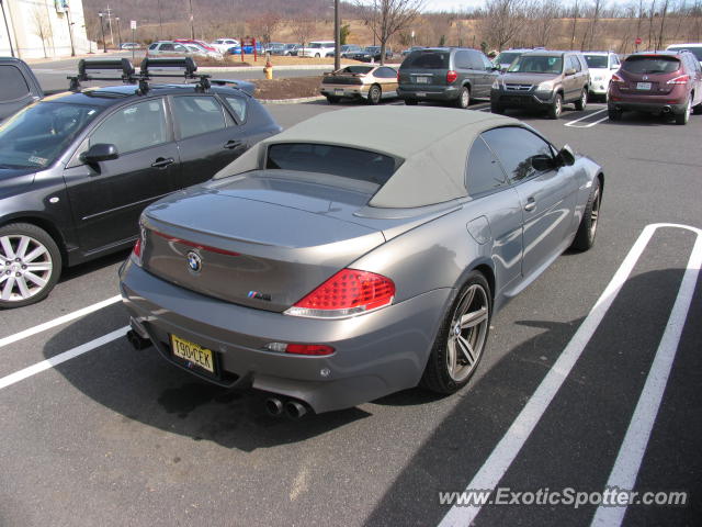 BMW M6 spotted in Center valley, Pennsylvania