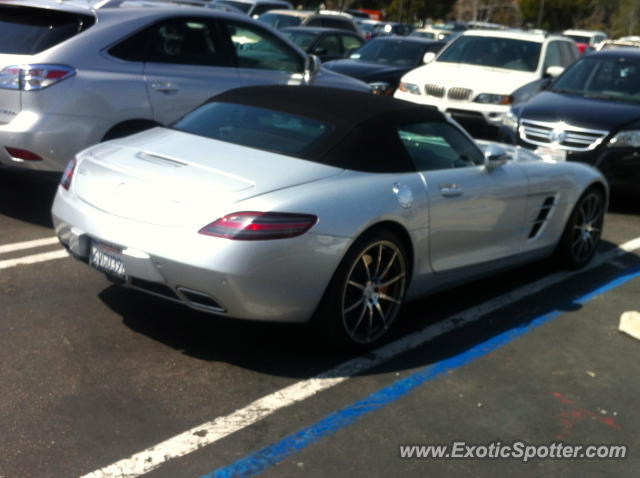 Mercedes SLS AMG spotted in Carmel Valley, California