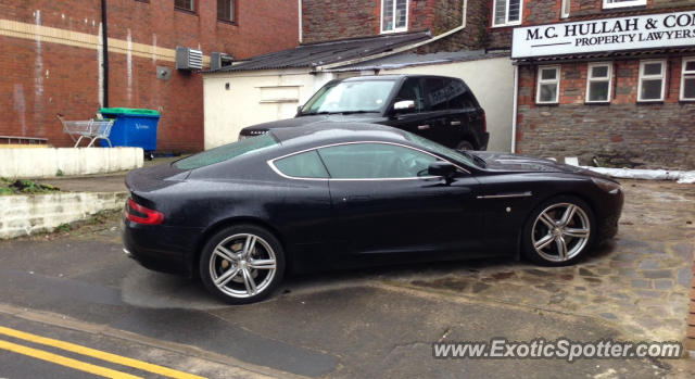 Aston Martin DB9 spotted in Bristol, United Kingdom