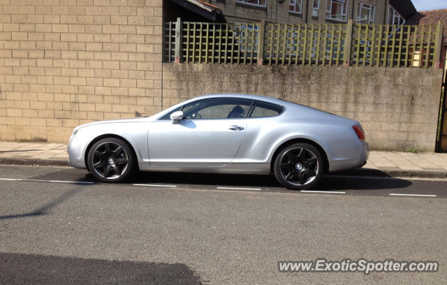 Bentley Continental spotted in Bristol, United Kingdom