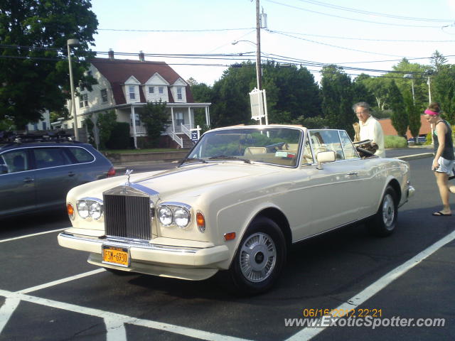 Rolls Royce Corniche spotted in New Canaan, Connecticut