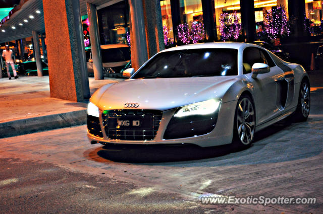 Audi R8 spotted in Hard Rock KL, Malaysia