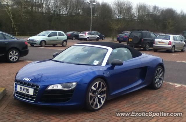 Audi R8 spotted in Tiverton, United Kingdom