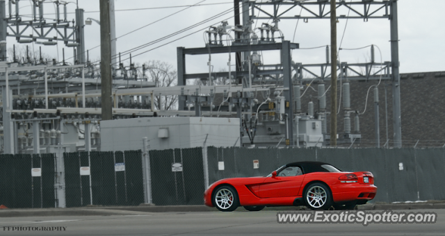 Dodge Viper spotted in Fishers, Indiana