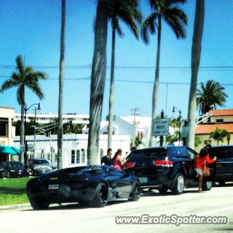 Lamborghini Murcielago spotted in Palm Beach, Florida
