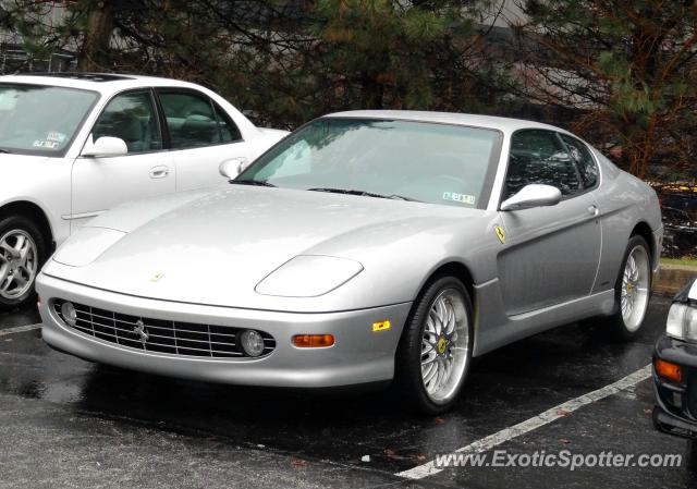 Ferrari 456 spotted in West Chester, Pennsylvania