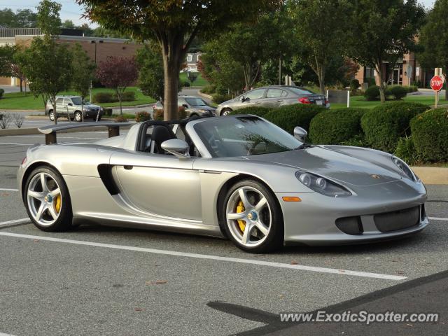 Porsche Carrera GT spotted in West Chester, Pennsylvania