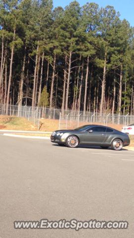 Bentley Continental spotted in Raleigh, North Carolina