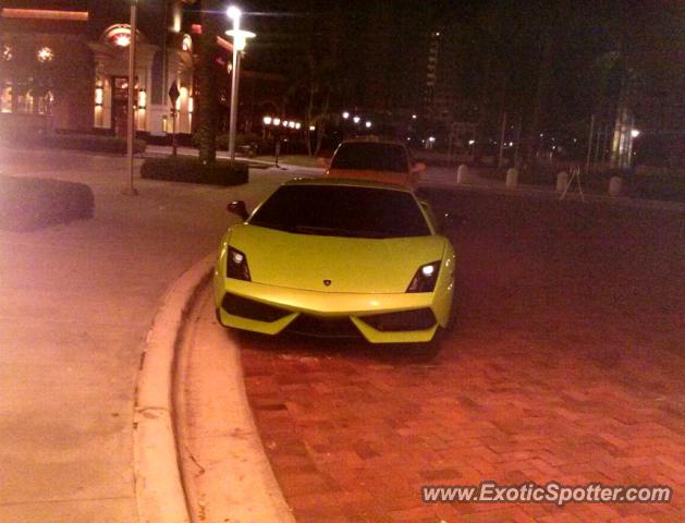 Lamborghini Gallardo spotted in Palm beach, Florida
