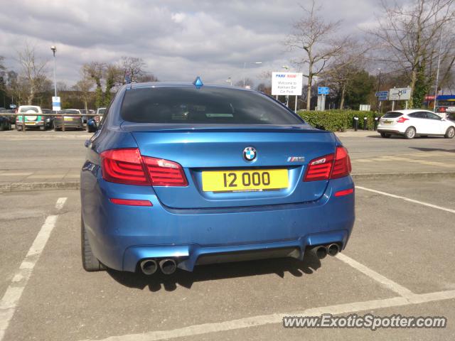BMW M5 spotted in York, United Kingdom