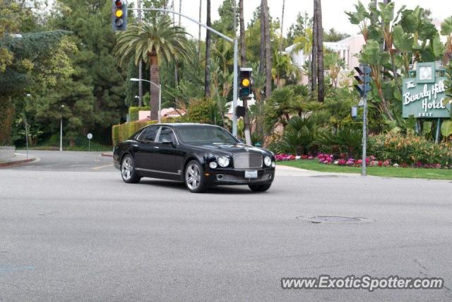 Bentley Mulsanne spotted in Beverly Hills, California