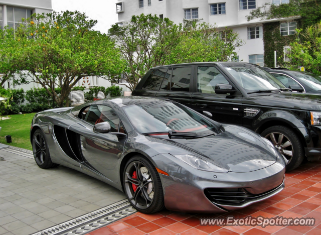 Mclaren MP4-12C spotted in Miami, Florida