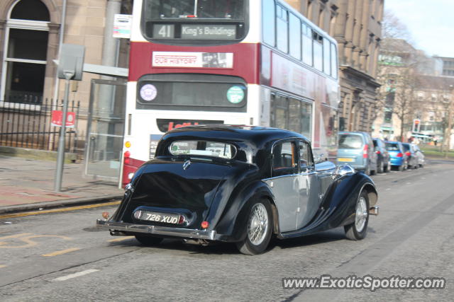 Jaguar E-Type spotted in Edinburgh, United Kingdom