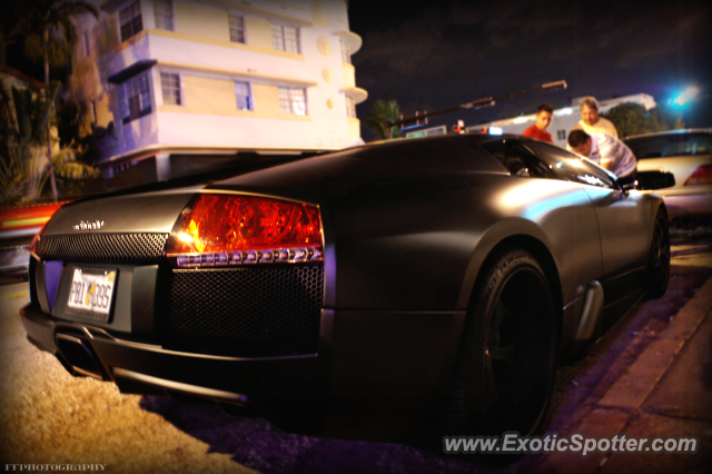 Lamborghini Murcielago spotted in Miami, Florida