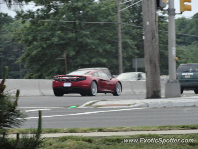 Mclaren MP4-12C spotted in Middletown, New Jersey