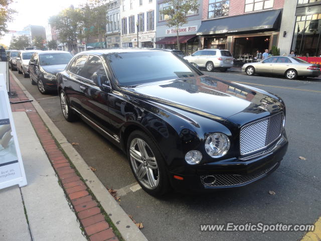 Bentley Mulsanne spotted in Red Bank, New Jersey