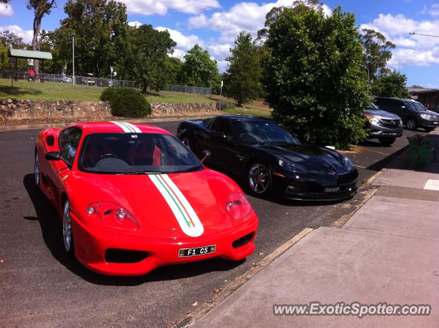 Ferrari 360 Modena spotted in Warragamba, NSW, Australia