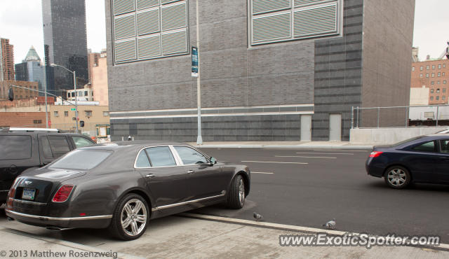 Bentley Mulsanne spotted in New York City, New York