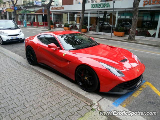 Ferrari F12 spotted in Jesolo (venezia), Italy