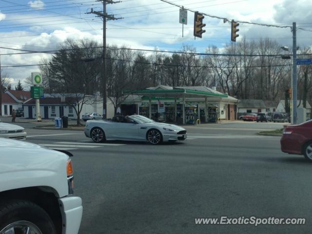 Aston Martin DBS spotted in Alexandria, Virginia