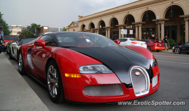 Bugatti Veyron spotted in Columbus, Ohio