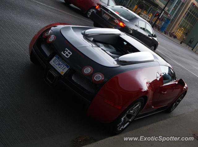 Bugatti Veyron spotted in Columbus, Ohio