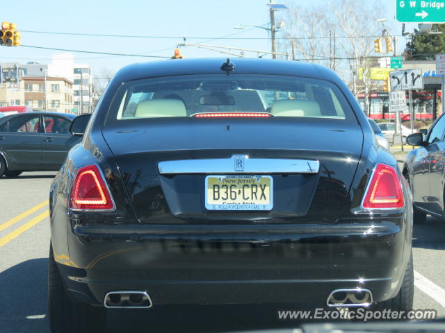 Rolls Royce Ghost spotted in Fort Lee, New Jersey