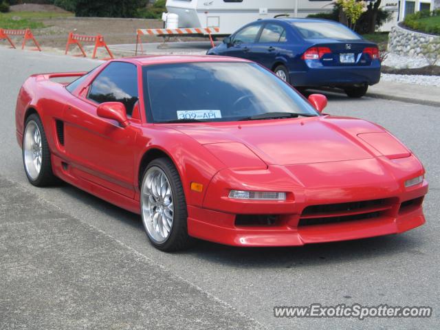 Acura NSX spotted in Burnaby, Canada