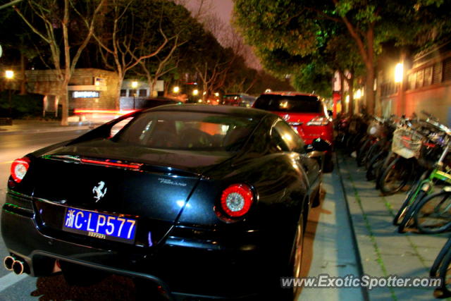 Ferrari 599GTB spotted in Shanghai, China