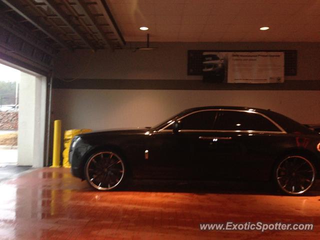 Rolls Royce Ghost spotted in Raleigh, North Carolina