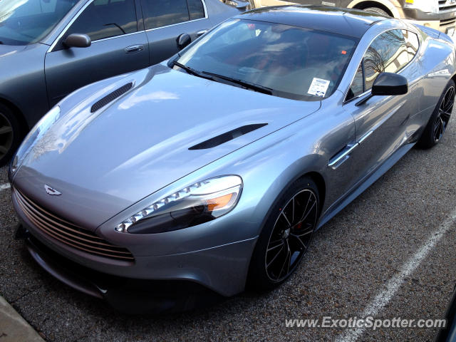 Aston Martin Vanquish spotted in St. Louis, Missouri
