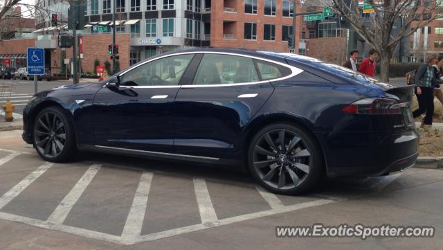 Tesla Model S spotted in Denver, Colorado