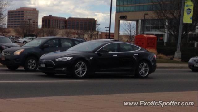 Tesla Model S spotted in Denver, Colorado