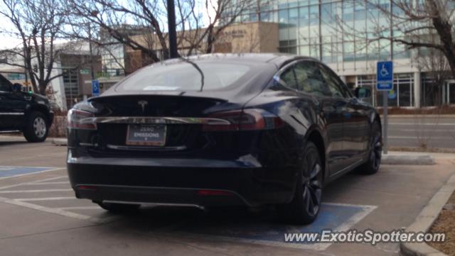 Tesla Model S spotted in Denver, Colorado