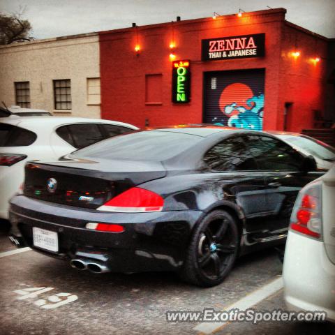 BMW M6 spotted in Dallas, Texas