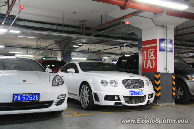 Bentley Continental spotted in Shanghai, China