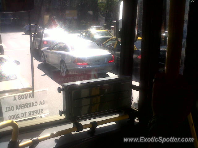 Mercedes SL600 spotted in Buenos Aires, Argentina
