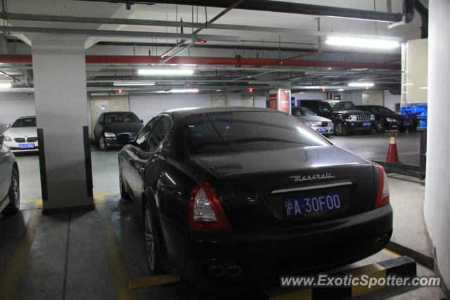 Maserati Quattroporte spotted in Shanghai, China