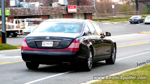 Mercedes Maybach spotted in Great Falls, Virginia
