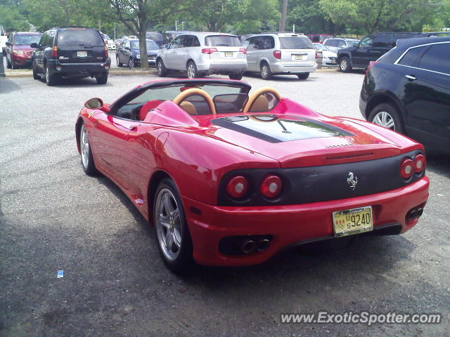 Ferrari 360 Modena spotted in Colts Neck, New Jersey